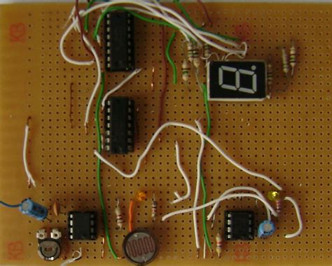 Light based object counter with 7.